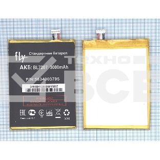 Аккумуляторная батарея BL7207 для Fly IQ4511 Tornado One Octa
