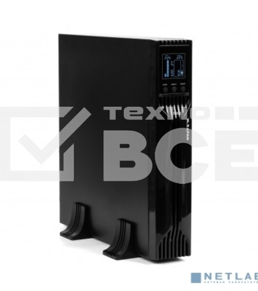 Источник бесперебойного питания ИБП Бастион RAPAN-UPS 1000 RACK+2x9Ah (700 Вт, Line-interactive, встроенные АКБ 2шт.x 9Ah) (8958)