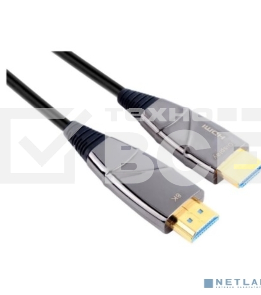 Кабель активный оптический HDMI 19M/M,ver. 2.1, 8K@60 Hz 10m VCOM