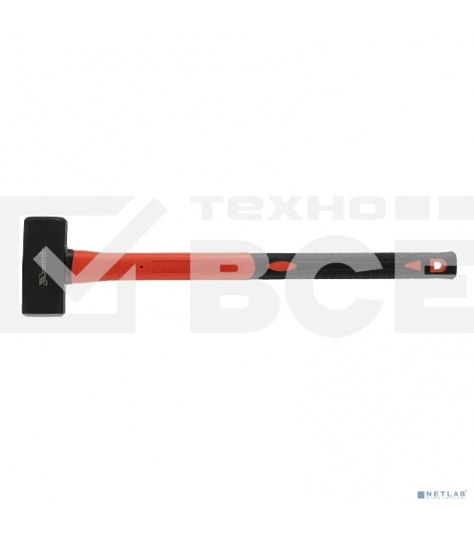 Кувалда Matrix 3 кг, фибергласовая обрезиненная рукоятка 600 мм