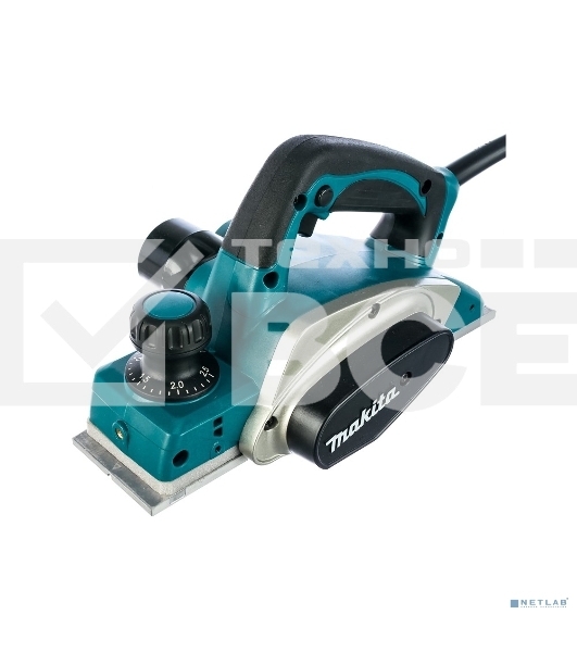 Рубанок Makita KP0800 Рубанок,{620Вт,17000об\м,ширина-82мм,глуб-2.5мм,2.6кг,кор}