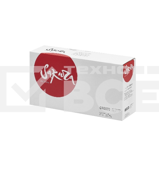 Картридж лазерный Sakura 070-NOC для Canon i-SENSYS LBP243dw, LBP246dw, MF461dw, MF463dw, MF465dw, черный, 3000 к. (без чипа)