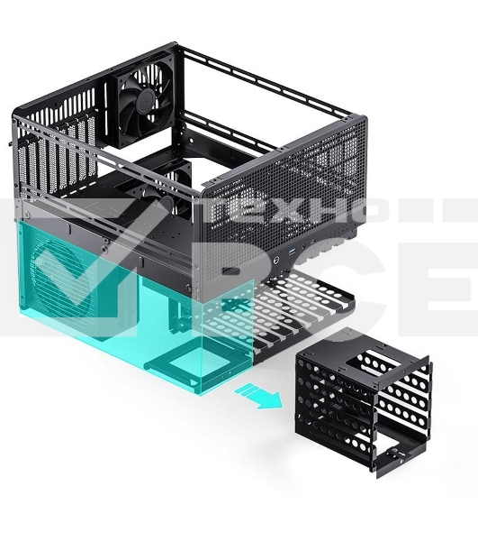 Компьютерный корпус JONSBO Computer Case N5 black