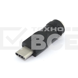 Переходник 5,5x2,1 мама на Type-C папа 5 Pin
