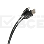 Кабель USB 2.0 A-->mini-B 5P (1м) черный TELECOM/VCOM <TC6911BK-1.0M>, фото7