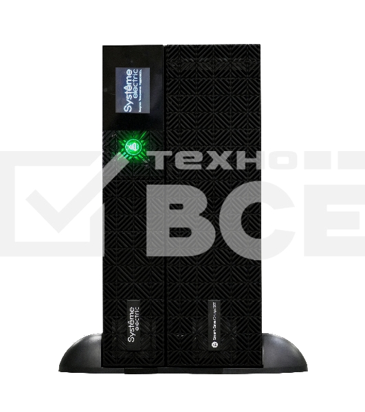Источник бесперебойного питания Systeme Electriс SRT SRTSE6KRTXLIEC-NC 6000Вт 6000ВА черный