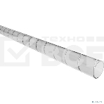 Кабельный спиральный бандаж Rexant, диаметр 12 мм, длина 2 м (SWB-12), прозрачный, фото2