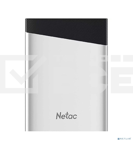 Внешний SSD Netac Z6S, 120 GB, USB 3.2 Gen 2 Type-C, R/W 520/440, серебристый