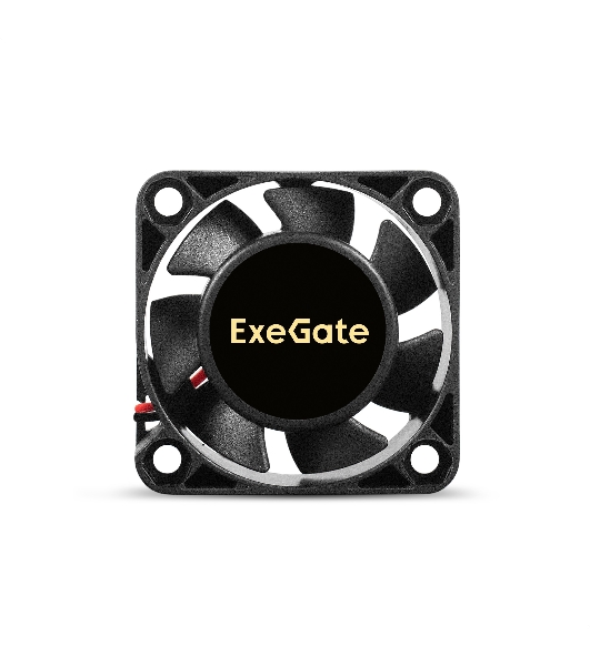 Вентилятор 12В DC ExeGate ExtraSilent ES04010S2P (40x40x10 мм, Sleeve bearing (подшипник скольжения), 2pin, 4000RPM, 19dBA)
