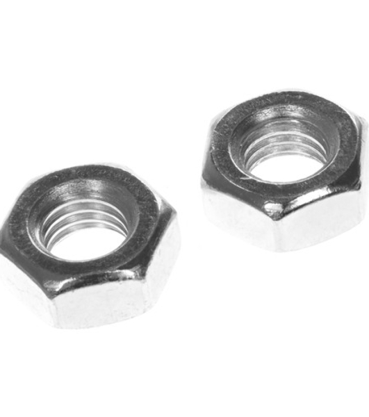 Гайка шестигранная Tech-Krep 103027 М10 цинк. DIN 934 (уп.18 шт) пакет