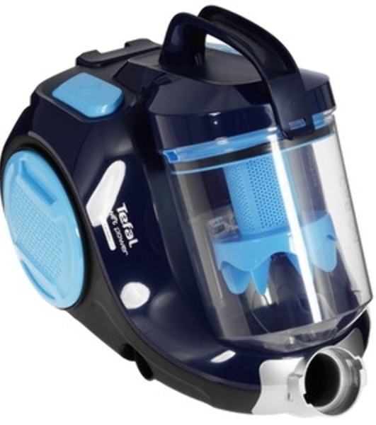 Пылесос Tefal TW2971EA синий, 200/750 Вт, уборка сухая, пылесборник контейнер 1.2 л