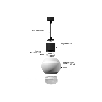 Корпус светильника C7443 SBK черный песок D70*H150mm MR16 GU5.3, фото9