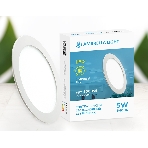 Светильник встраиваемый DLR 5W 6400K 185-250V (50W) (D80mm/A70mm), фото3
