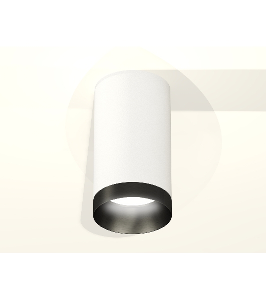 Светильник Ambrella Light XS6322021 SWH/PBK белый песок/черный полированный MR16 GU5.3 (C6322, N6131)