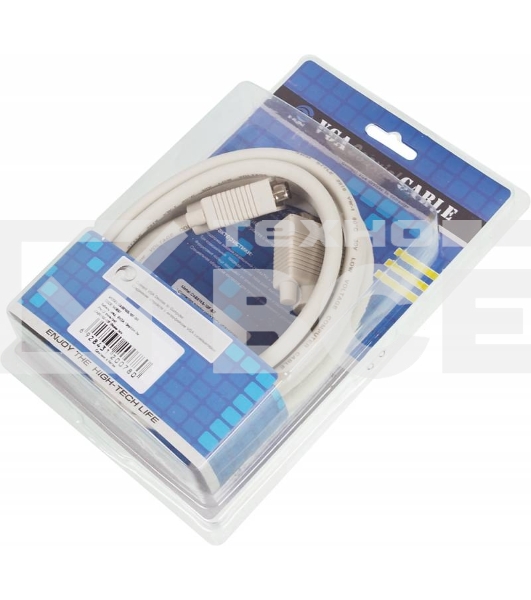 Кабель SVGA Ningbo CAB016S-10F VGA HD15 (m)/VGA HD15 (m) 3м феррит.кольца