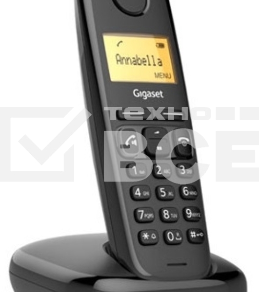 Радиотелефон Dect Gigaset A270 SYS RUS черный АОН