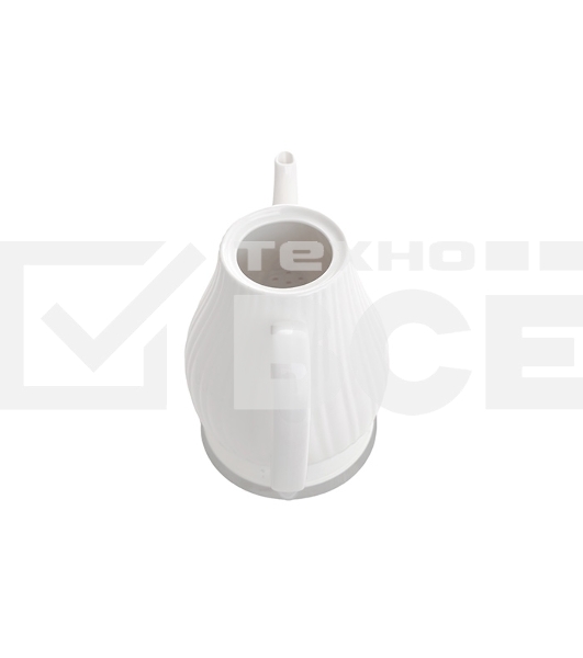 Чайник электрический Centek CT-0064 2.0л, 2150W, супербелая керамика, рельефный корпус