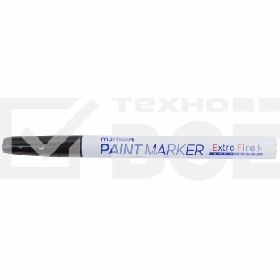 Маркер-краска MunHwa «Extra Fine Paint Marker» 1 мм, черная, нитрооснова