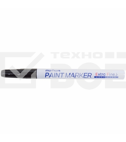 Маркер-краска MunHwa «Extra Fine Paint Marker» 1 мм, черная, нитрооснова