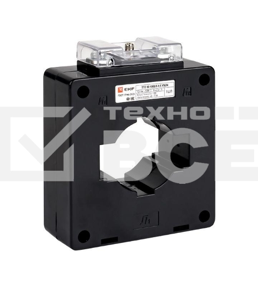 Трансформатор тока ТТЕ 60 400/5А кл. точн. 0.5 5В.А EKF tte-60-400/tc-60-400
