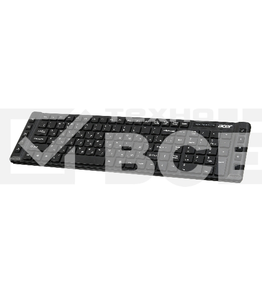Клавиатура Acer OKW010 [ZL.KBDEE.002] проводная, USB, черный