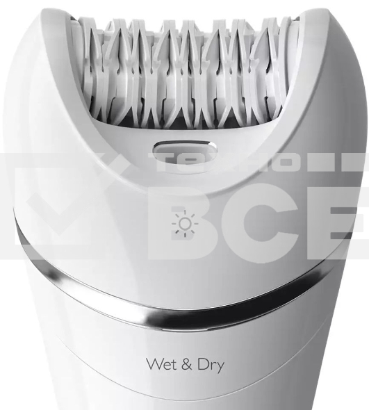 Эпилятор Philips 2 скорости, широкая головка, Wet&Dry, беспроводной