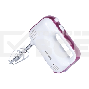 Миксер Willmark WHM-7035 (500Вт, 3 скоростей, 2 вида насадок, фиолетовый)