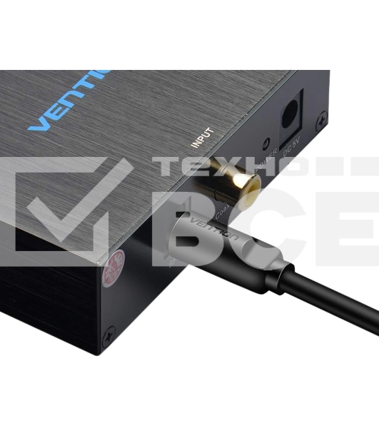 Кабель Vention аудио оптоволоконный Toslink M/Toslink M - 2 м