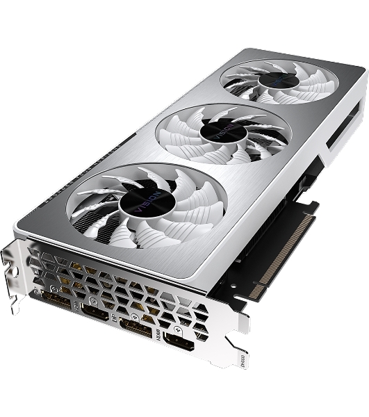 Видеокарта Gigabyte N3060VISIONOC-12GD LHR PCIE16 12288Mb 192 GDDR6 1837/15000 HDMIx2 DPx2 HDCP