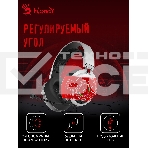 Наушники с микрофоном A4Tech Bloody G535 белый/черный 2м мониторные USB оголовье (G535 (BLACK+WHITE) USB), фото3