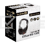 Полноразмерные наушники с микрофоном (гарнитура) ExeGate Office HS-130S (2x3.5мм, динамик 40мм, 20-20000Гц, длина кабеля 2.2м, регулировка громкости), фото10