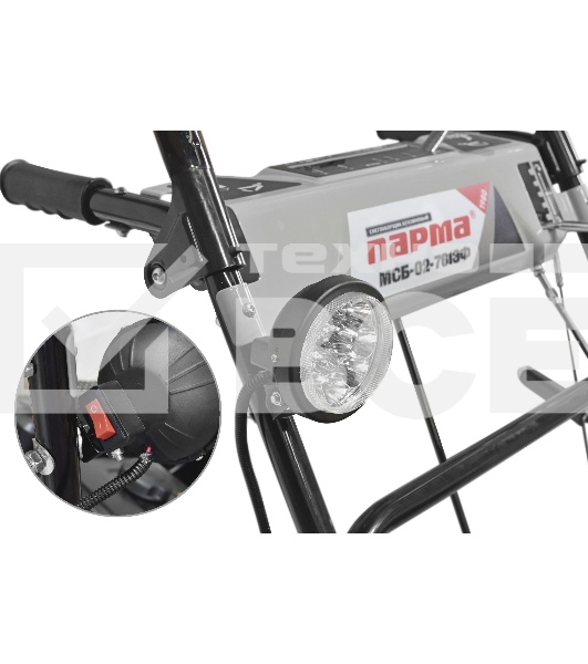 Снегоуборщик бензиновый Парма МСБ-02-761ЭФ 7л.с.