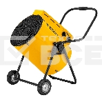 Тепловая пушка Denzel SFH-15000, 400 В, желтый, 120/9000/15000 Вт, 150 м2, термостат, фото17