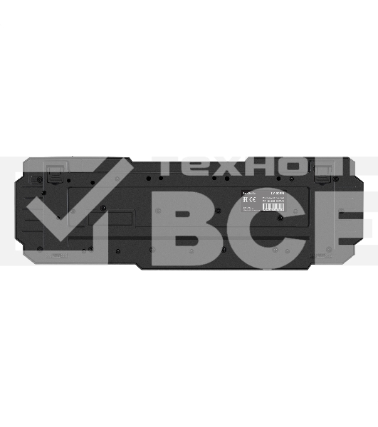Клавиатура ExeGate Multimedia Professional Standard LY-505M проводная, USB, чёрный