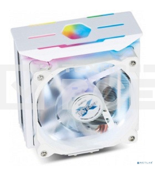 Кулер для процессора Zalman CNPS10X OPTIMA II RGB белый, 120 мм, алюминий/медь, 1500 об/мин, 27 дБ, 4 pin, 180 Вт, 158 мм