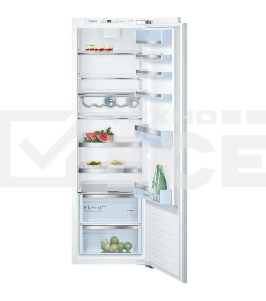 Встраиваемая холодильная камера,  Bosch  2000070331  DNK24051290  KIR81AF30U  177,2 x 54,1 x 54,5 см,319 литров, Цифровой дисплей,Door-on-door