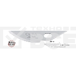 Лезвия OLFA OL-KB4-R/5 закругленные для ножа AK-4, 6(8)х38х0,45мм, 5шт, фото2
