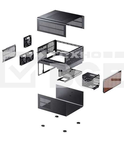 Компьютерный корпус JONSBO Computer Case N5 black