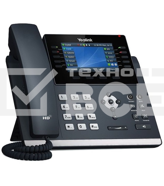 Телефон VOIP 16LINE SIP-T46U YEALINK