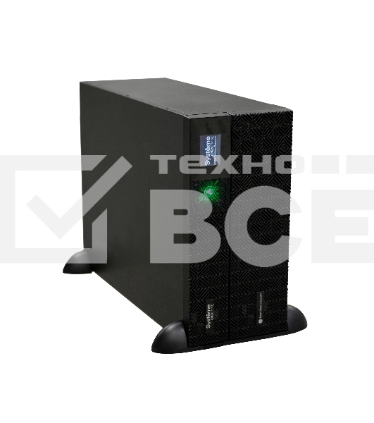 Источник бесперебойного питания Systeme Electriс SRT SRTSE6KRTXLIEC-NC 6000Вт 6000ВА черный