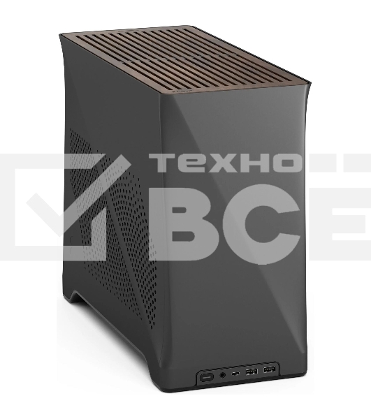 Компьютерный корпус без блока питания Fractal Design Era 2, Mini-Tower, 2x120мм, 2xUSB-A 3.0 + 1xUSB 3.2 Type-C, SFX PSU Support, mITX Charcoal Gray