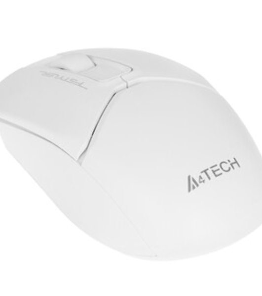 Мышь беспроводная A4Tech Fstyler FG12S белый, 1200 dpi, радиоканал, USB, кнопки - 3