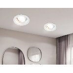 Встраиваемый поворотный точечный светильник Ambrella light TN102755 WH белый IP20 GU5.3 D98*32, фото3