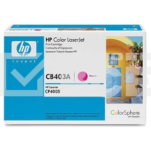 Картридж лазерный HP CB403A пурпурный для CP4005 7500стр.