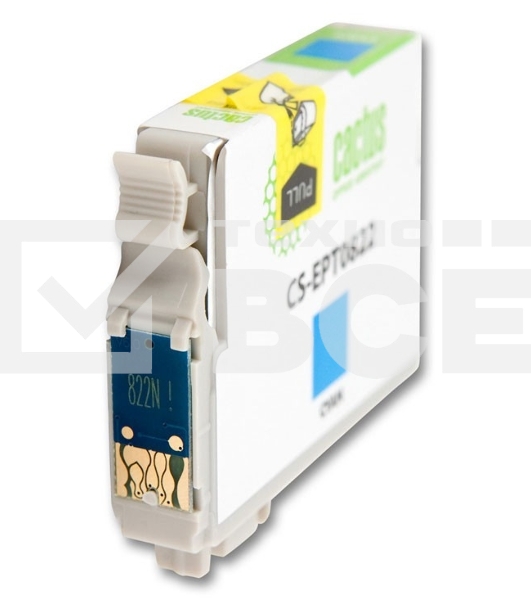Картридж струйный Cactus CS-EPT0827 черный/голубой/пурпурный/желтый/светло-голубой/светло-пурпурный (82.8 мл) для Epson Stylus Photo R270/290/RX590