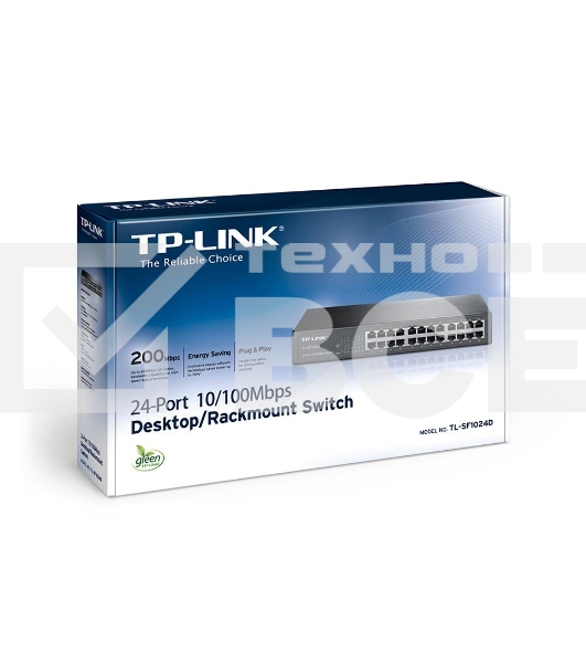 Коммутатор TP-Link SMB TL-SF1024D Коммутатор 24-port 10/100M Switch