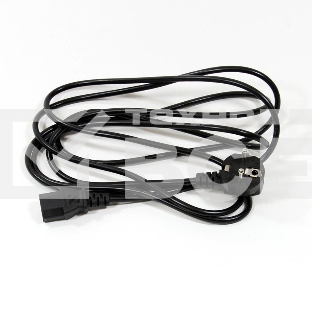 Кабель компьютер-розетка Aopen (ACE021-3M) 3 метра 220V (EURO) <VDE> 3G*0,5mm2