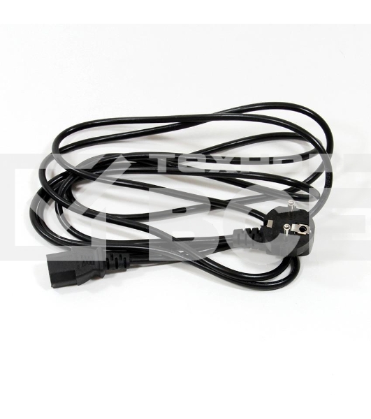 Кабель компьютер-розетка Aopen (ACE021-3M) 3 метра 220V (EURO) <VDE> 3G*0,5mm2