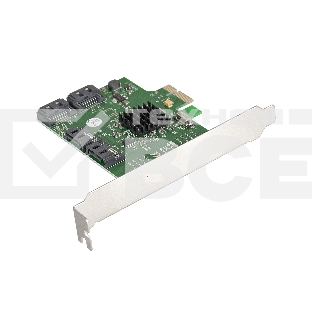 Контроллер ExeGate EXE-503 PCI-E 2.0, SATA3 6Gb/s, 4 int (OEM)