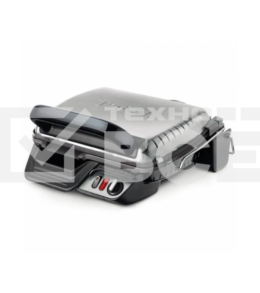 Гриль электрический Tefal GC306012 2000Вт серебристый